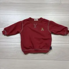 Polo Baby 赤いトレーナー 80