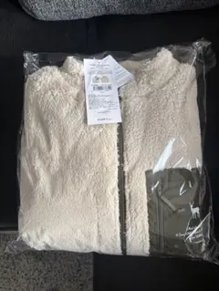 TNOC THE FLEECE ZIPUP2 Lサイズ スノーホワイト