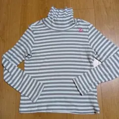 【超美品】 Fairy Powder レディースタートルネックストライプシャツM