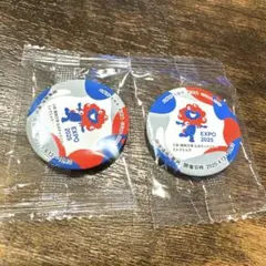 非売品☆ミャクミャク缶バッジ