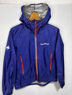 極美品montbell ピークシェルジャケット　マウンテンパーカー ブルー　XS