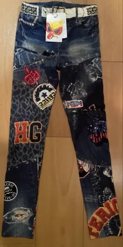 ヒステリックミニ・ヒスミニ　デニム風レギンス120cm 新品