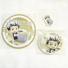 ハイキュー!!　アニカフェ　コースター他　木兎光太郎　3点セット