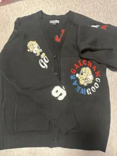 GALEY CRUTCH BRAND カーディガン 大型　黒
