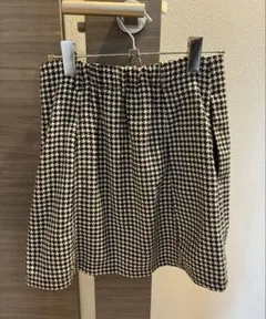 千鳥格子柄 ミニスカート