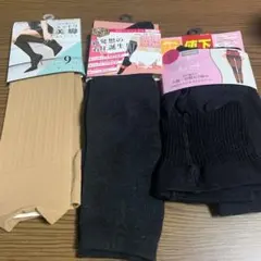 着圧ソックス 22-25cm 2足と着圧レギンスM〜L