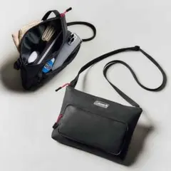 【新品】MonoMax付録 コールマン おでかけショルダーバッグ 撥水加工