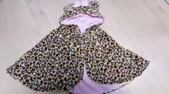 【 ディズニー 】 ミニー ファーケープ ヒョウ柄