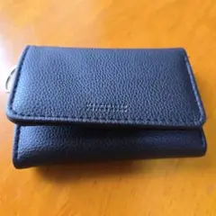 MACKINTOSH　PHILOROPHY マッキントッシュ 3つ折財布 黒