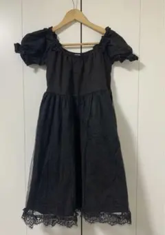 ワンピース　フリル　オフショル