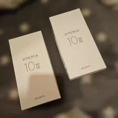SONY XPERIA 10 III 取扱説明書付き箱だけ