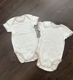 ユニクロ半袖肌着2点セット