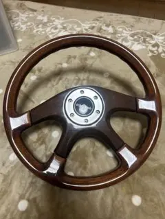 最終値下げイタルボランテ ステアリング4本スポーク不明ボス付き italvolanti ステアリング イタルボランテ 4本スポーク レザー製