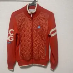 ルコックオレンジ 薄キルティングジャケット レディース