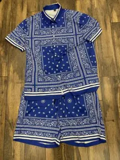 ペイズリー　セットアップ XXL