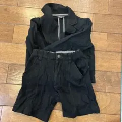COMME CA ISM フォーマルセット 90サイズ 黒
