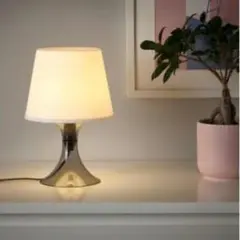新品　IKEA テーブルランプ　LAMPAN　ラムパン　ダークグレー