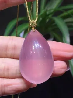 ⭐︎【天然】スターローズクォーツ ペンダントトップ k18