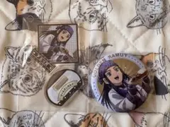 ゴールデンカムイ アシリパ 缶バッジ アクスタ セット まとめ売り