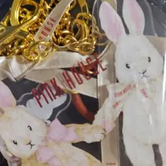 ★ピンクハウス★【新品未使用未開封】❤️バラ園うさぎノベルティ