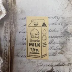 ラバースタンプ《438》牛乳パックKP