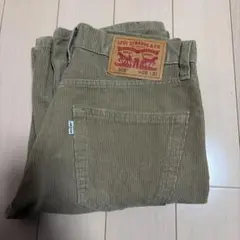 Levi's 505 コーデュロイパンツ ベージュ W28L32
