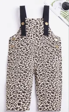 【SHEIN/シーイン】レオパード　オーバーオール