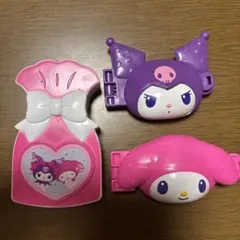 ハッピーセット マイメロ　クロミシークレットひみつのおもちゃクリップ