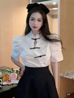 中華風　シャツ