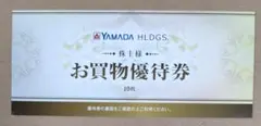 ヤマダ電機 株主優待券 5000円分 期限2025年12月末日
