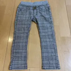 MPS チェック柄 ロングパンツ 100cm