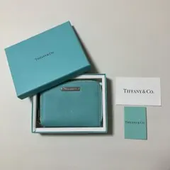 未使用級美品☆Tiffany 三つ折り財布 イエロー Tコレクション - メルカリ