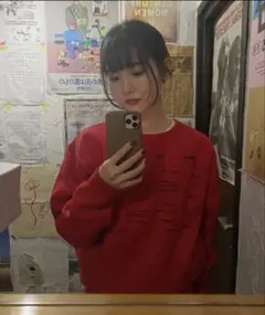 HERNEON I'm busy sweat Red/ノームコア