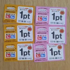 アンパンマンクラブ ポイントカード 6枚セット