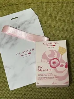 新品未開封　クラランス フィックス メイクアップ Ｐ50ml ラッピング付き￼