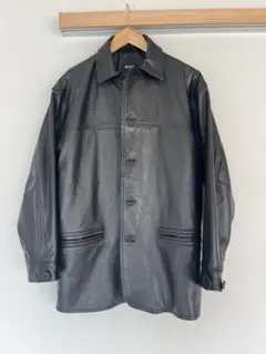 BEAMS レザー カーコート 羊革