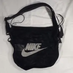 Nike メッシュショルダーバッグ ブラック
