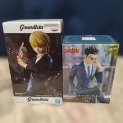 HUNTER×HUNTERクラピカGrandista＆レオリオ フィギュアセット