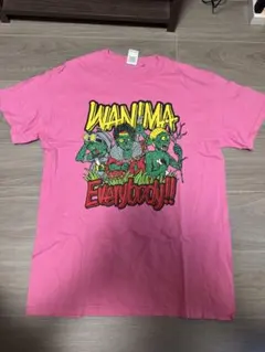 WANIMA Everybodyツアー Tシャツ ピンク　Mサイズ