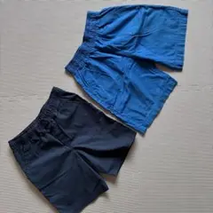 キッズハーフパンツ2枚セット　140