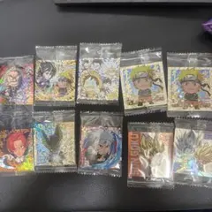 アニメキャラクター ホログラムシール 12枚セット