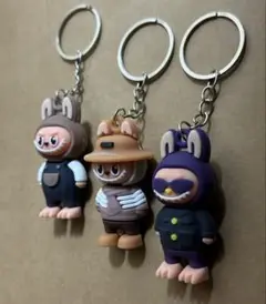 ラブブ キーホルダー 3セット 新品