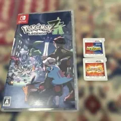 ポケモンレジェンズZA ゲームソフトとポケモンサンとリオオリンピックソフト