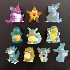 ポケモンキッズ　指人形　クリア　10体セット ニドクイン　ニドキング他