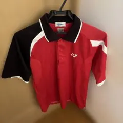 YONEX 赤黒 ポロシャツ 半袖 テニス ユニフォーム