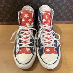コンバース　オールスター　ハイカット　スニーカー　アメリカ国旗　星条旗　USA