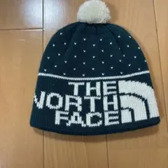 THE NORTH FACE キッズ ニット帽 ポンポン付き