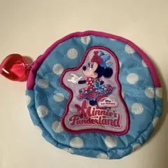 ディズニーランド　ミニーのファンダーランド　カプセルトイ　水色