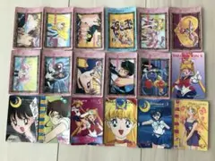セーラームーン　カードダス　セーラームーンSデザイン18枚 + おまけ1枚