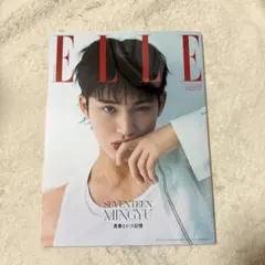 ELLE JAPAN 2025年9月特別号　ミンギュ　表紙
